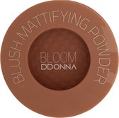 D'Donna - Blush Mattifying Poeder - Licht Bruin - Nummer 2 - 12 gram inhoud