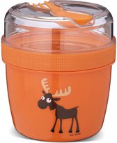 Kinder Lunch box with cooling disc - Orange