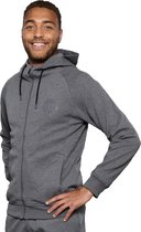 Feyenoord Fleece  Trainingsjack - Volwassenen - Maat XXL - Grijs - Polyester - Sport - Casual