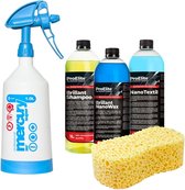 Pro elite | Shampoo, waxen en textiel reinigen met spuit | Hoge kwaliteit | All in pakket | Eenvoudig te gebruiken | Exterior en Interieur clean | Auto wassen | Reinigen auto | Cleaning | Aut