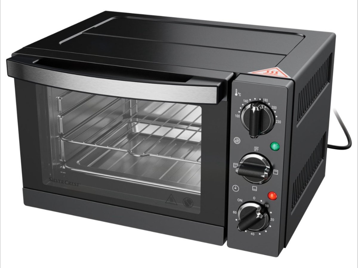 Silvercrest Kitchen Tools Mini-oven - 15L - Ideaal voor bakken, opwarmen en  grillen... | bol.com