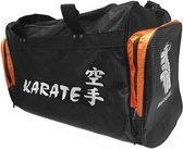 Matsuru Hong Ming Karate Sporttas Zwart - Oranje - Groot