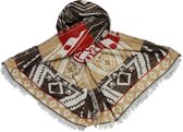 Jessidress® Lange Warme Sjaal Luxe Sjaals Elegante Dames Wintersjaal Omslagdoek 182 x 67 cm - Bruin