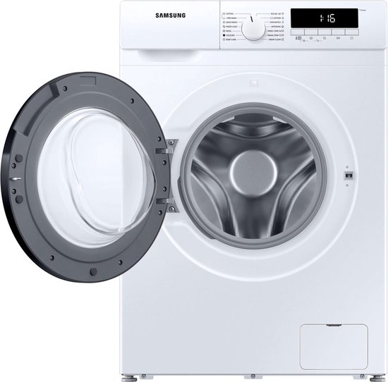 Samsung WW80T304MBW/LE Wasmachine – 8 kg – Trommel Reiniging – Inverter  Motor – Zwarte... | bol.com