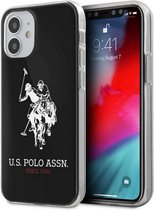 U.S. Polo Big Horse Hard Case - Apple iPhone 12 Mini (5.4") - Zwart
