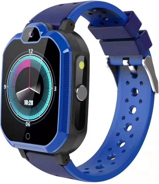 Smartwatch voor Jongens - Kinder Horloge - LBS Tracking - SOS - Bellen - Micro chat - Touch screen - Games - Camera - Kleur Blauw - OEM