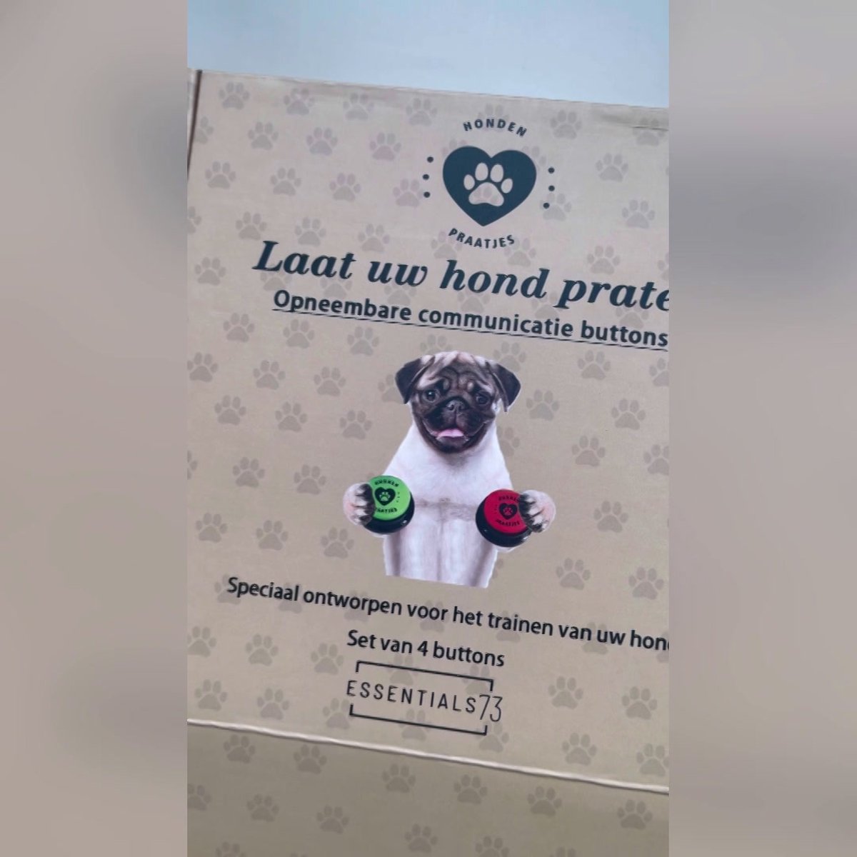 Knoppen voor honden, 7 stuks knopen voor hondentraining, set met knopen