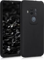kwmobile telefoonhoesje voor Motorola One Zoom - Hoesje voor smartphone - Back cover in mat zwart