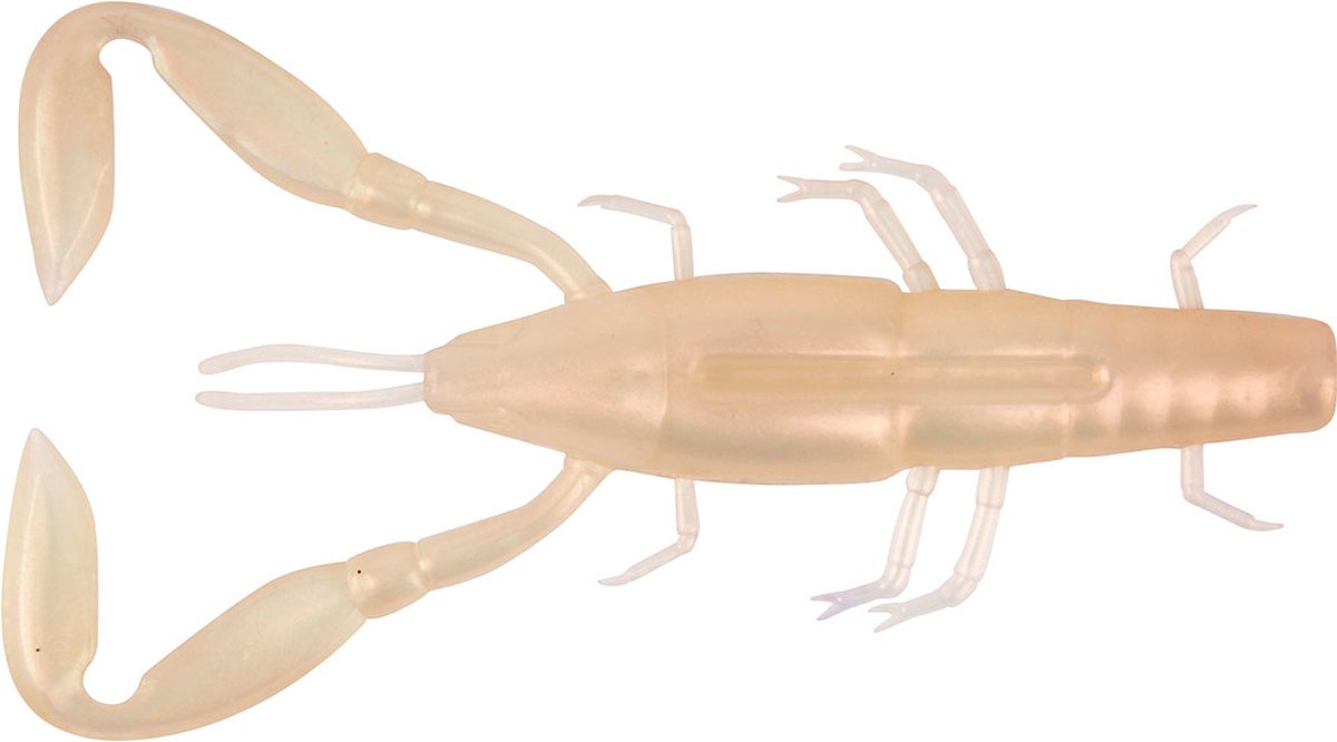 Fox Rage Critters Ultra UV 9cm - Kleur : UV Pearl