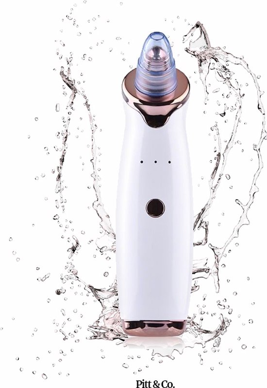 Foto: Blackhead eater vacuum mee eters remover elektrische vacuum mee eter verwijderaar puisten verzorging gezichtsverzorging inclusief 5 opzetstukken pori nreiniger acne vacu m