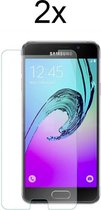 Samsung A3 2016 screenprotector - Beschermglas Samsung Galaxy A3 2016 Screen protector glas - 2 stuks