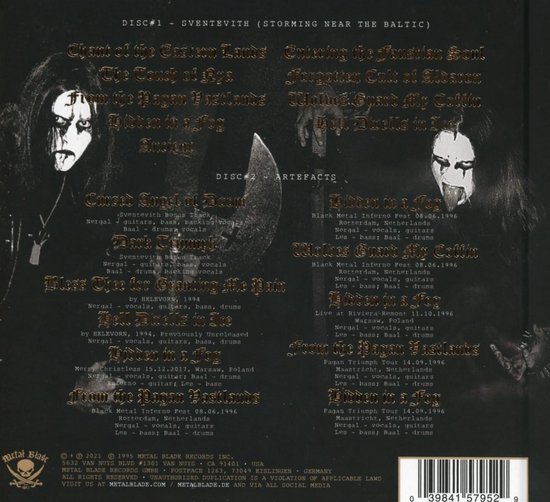 Behemoth - Sventevith (CD) (Reissue), Behemoth | CD (album) | Muziek |  bol.com