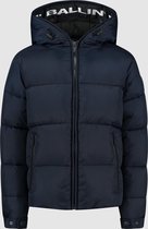 Ballin Amsterdam -  Jongens Regular Fit Puffer  Jas  - Blauw - Maat 104