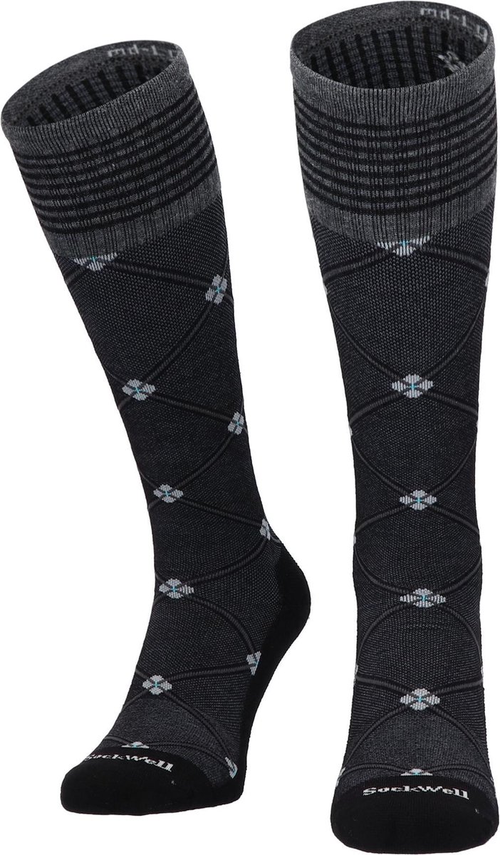 Sockwell - Elevation - Dames - Compressiekousen - Zwart