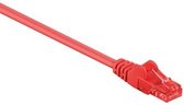 Cat 6 - U/UTP - Netwerkkabel - Patchkabel - Internetkabel - 10 Gbps - 25 meter - Rood - Allteq