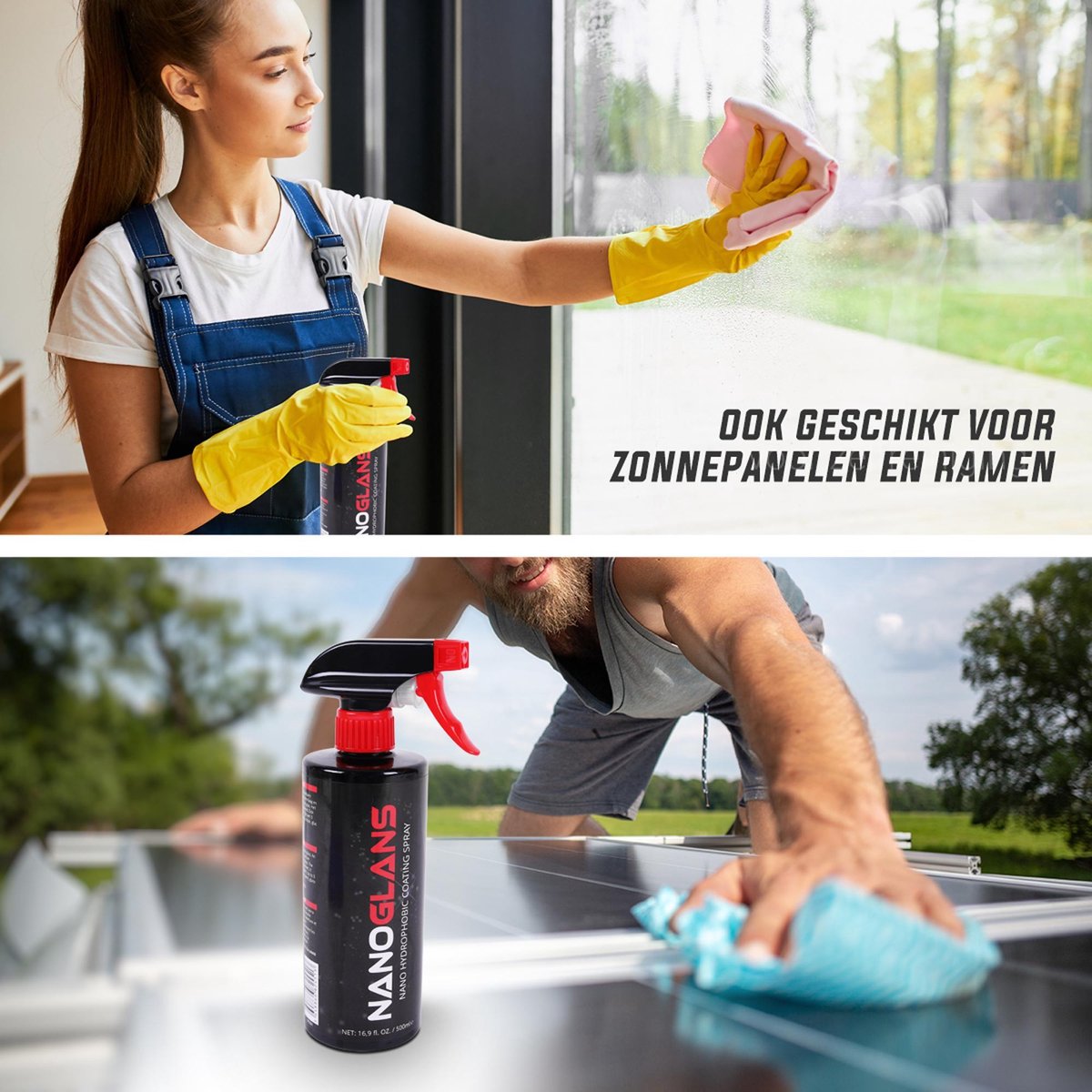 Nanoglans auto coating spray - Keramisch coating - Ceramic glas coating - Nano coating – 500ML – foto 3