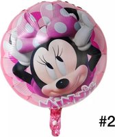 Disney Mickey of Minnie Mouse Folieballon dubbelzijdig/Verjaardag/Feest/Folieballon(2)