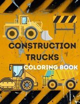 Construction Trucks Coloring Book