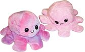 Omkeerbare Knuffel Octopus 'Pastel en Zachtroze' (92224)