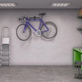 Relaxdays fiets ophangsysteem inklapbaar - fietsbeugel muur - ophangbeugel - muurbeugel