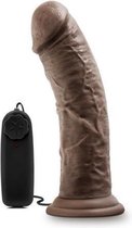 Dr. Skin - Dr. Joe Vibrator Met Zuignap 20 cm - Chocolate