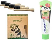 4 Duurzame Bamboe Sonicare Kinder Opzetborstels