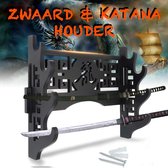 SwordShelf® Zwaardhouder - Katana Houder - Zwaard Houder - Samurai - Decoratief & Japanse Stijl
