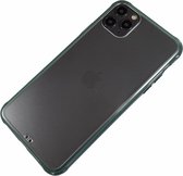 Apple iPhone 7 Plus / 8 Plus - Silicone transparant zacht hoesje Sam groen - Geschikt voor