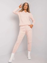 ROZE GEBREIDE DAMES HUISPAK ONE SIZE