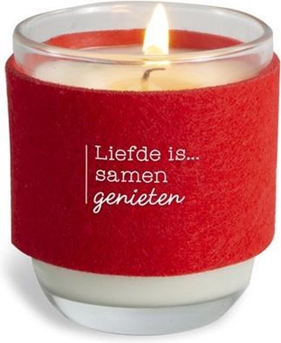Cosy Candle - Liefde is