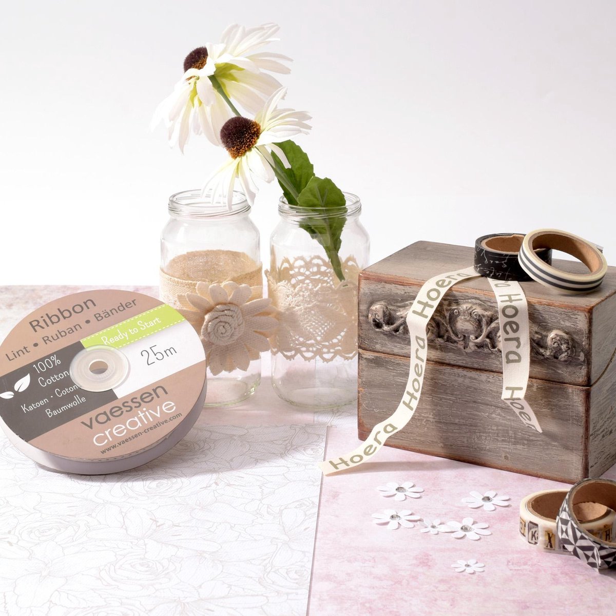 Vaessen Creative Lint - 20m 15mmA5:A44 - hoera
