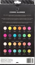 American Crafts moxy glitter x24 neon