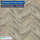 Vinyluxe Herringbone Birmingham – PVC/SPC vloer – 1.63m² - 4.5mm – Visgraat Vloer – Sterker Dan Laminaat - Klik SPC