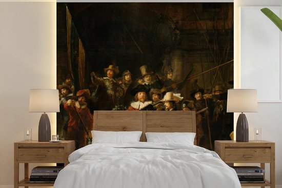 Brouwerij Wild Soldaat Behang - Fotobehang De Nachtwacht - Schilderij van Rembrandt van Rijn -  Breedte 350 cm... | bol.com