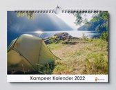 Kampeer kalender 2023 | 35x24 cm | jaarkalender 2023 | Wandkalender 2023