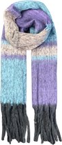 Sjaal - Violet - Lekker warm voor de winter - 40x200 Centimeter - Viscose, cashmere - Damesdingetjes