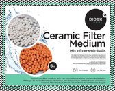 Didak - Ceramic Filter Medium – Mix 3 soorten Keramische balletjes 3.0 – 4.0 mm – 6 kg