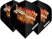 Winmau Rock Legends Judas Priest Flaming Logo Dartvluchten