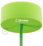 LEDatHOME - Siliconen plafondkap - Afwerking Fluo Groen