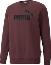 Puma Essential Trui - Mannen - bordeaux rood - zwart