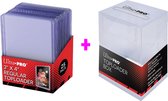 Ultra pro Toploader + Ultra Pro Toploader Box| 25st. + 1st.| Combi pack | Toploaders kaarten | Pokemon