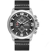 Sportief Casual Shockbestendig horloge | SMAEL 90733-Z | Waterdicht | Stopwatch | Analoog | Mudmaster | Shock bestendig | Leger | Timer | Master | Luxe maar