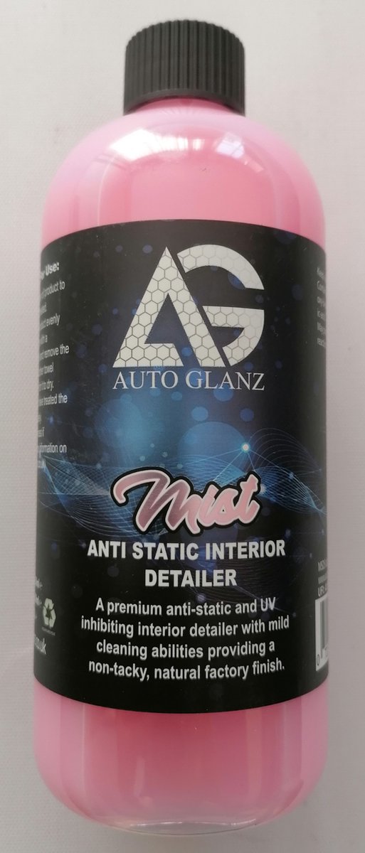 AutoGlanz Mist | Anti-statische Interieurreiniger | 500 ml