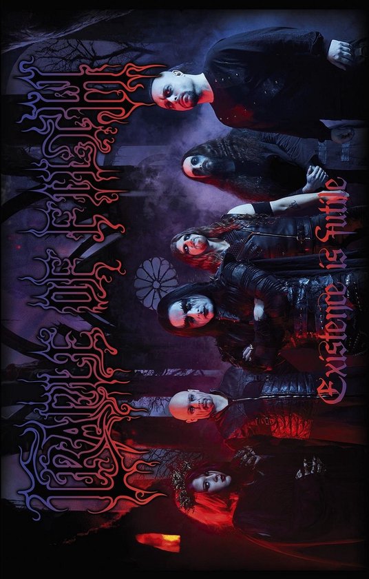 Cradle Of Filth - Existence Is Futile Textiel Poster - Multicolours