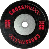 CROSSMAXX COMP. BUMPER PLATE 50MM (BLACK) - 25
