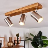 Belanian.nl - Moderne plafondlamp - Plafondlamp - plafondlamp, licht hout, 3-vlammig -  Eetkamer, hal, keuken, slaapkamer, woonkamer - Modern