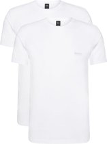 Hugo Boss T-shirt Regular Fit 2-Pack Wit - maat L