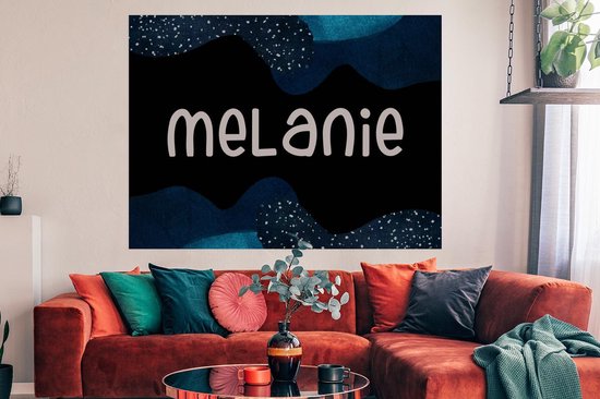 Poster Melanie - Pastel - Meisje - 160x120 cm XXL - PosterMonkey