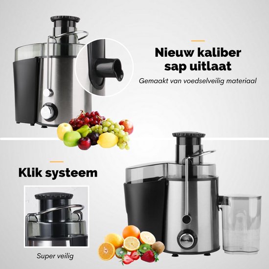 DKProducts Juicer - Verse fruit/groente sapjes - Juicer - watt -... | bol.com