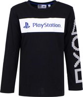 Playstation / gamer shirt kinderen / longsleeve, maat 134-140